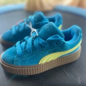 Puma FENTY Creeper *Speed Blue/Lime Pow* Sneakers NWT 5.5
